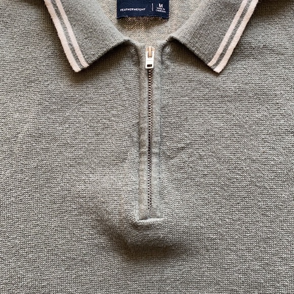 A&F Zip Up Polo - Picture 3 of 3
